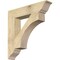 Ekena Millwork Westlake Traditional Rough Sawn Bracket, Douglas Fir, 6"W x 32"D x 32"H BKT06X32X32WTL01RDF - alternate 1